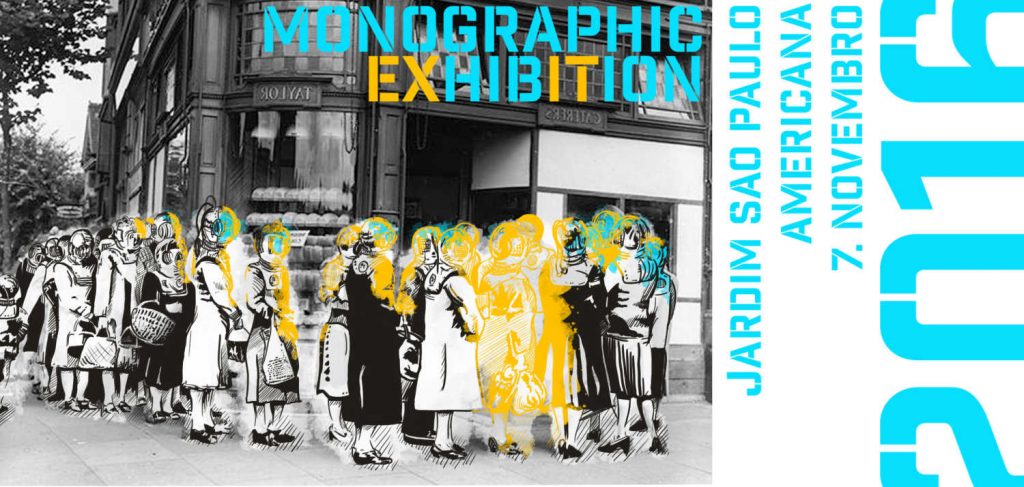 Flyer Ausstellung Monographic Exhibition